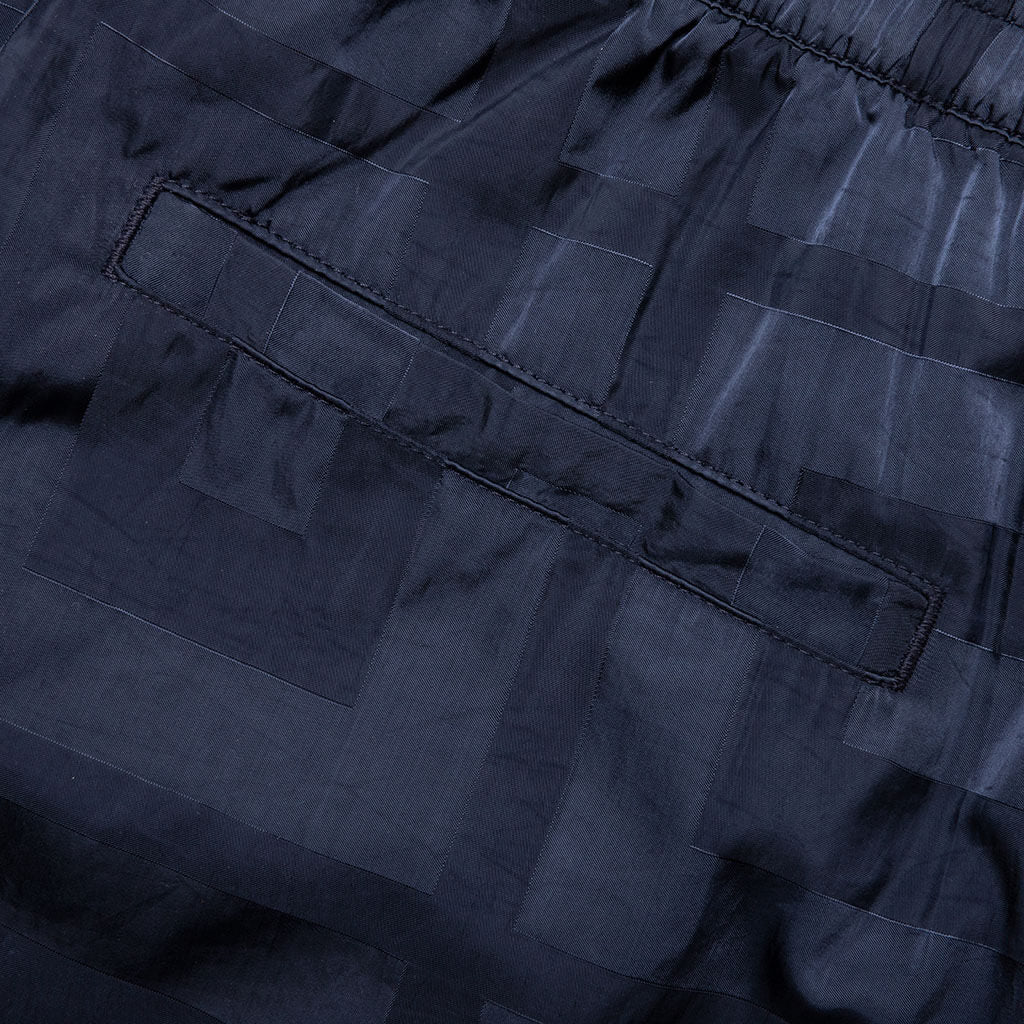 4G Shiny Bermuda Shorts Navy
