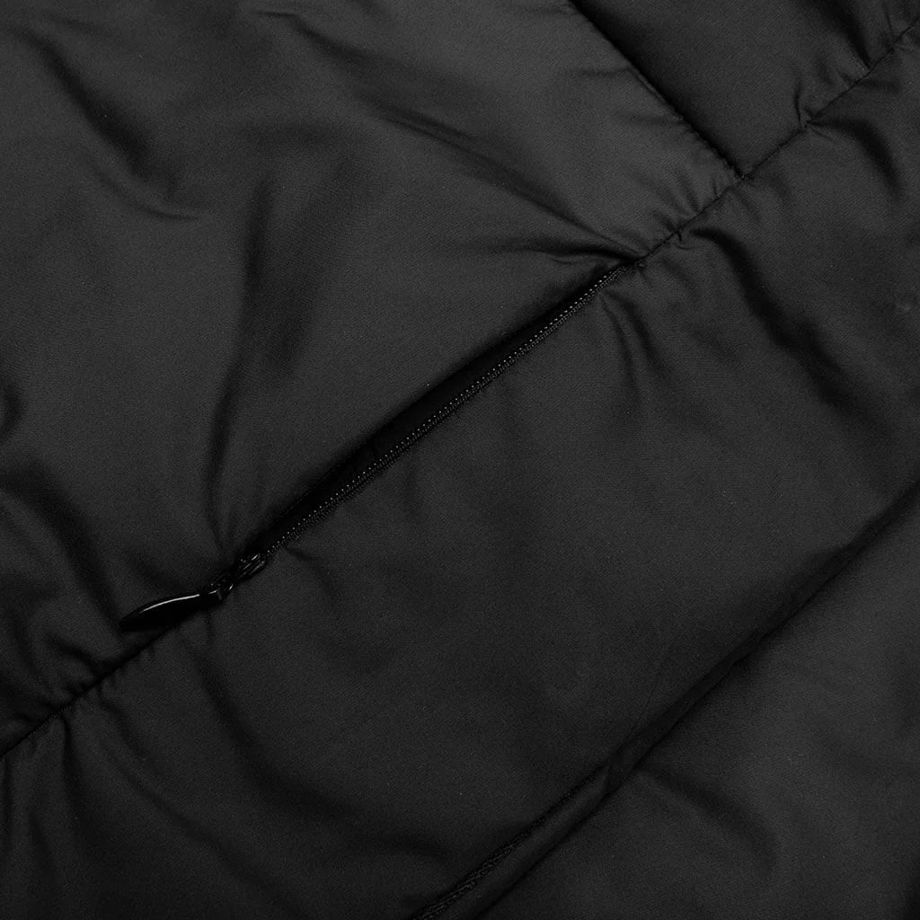 Nylon Padded Ski Pant Black