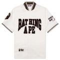 Baseball Jersey S S Shirt Ivory