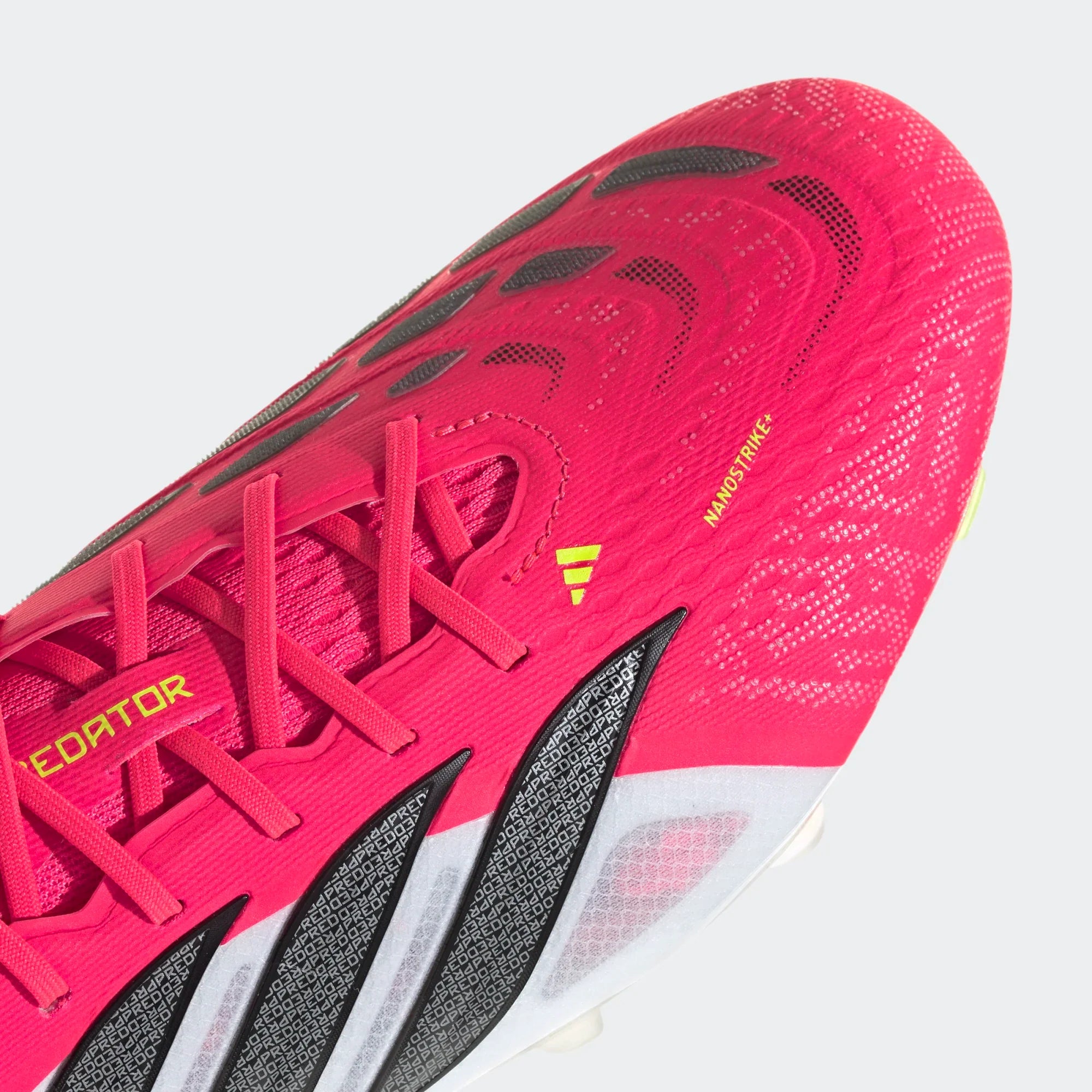 adidas Predator Elite FG Firm Ground Mens Soccer Cleats Lucid Red Black White