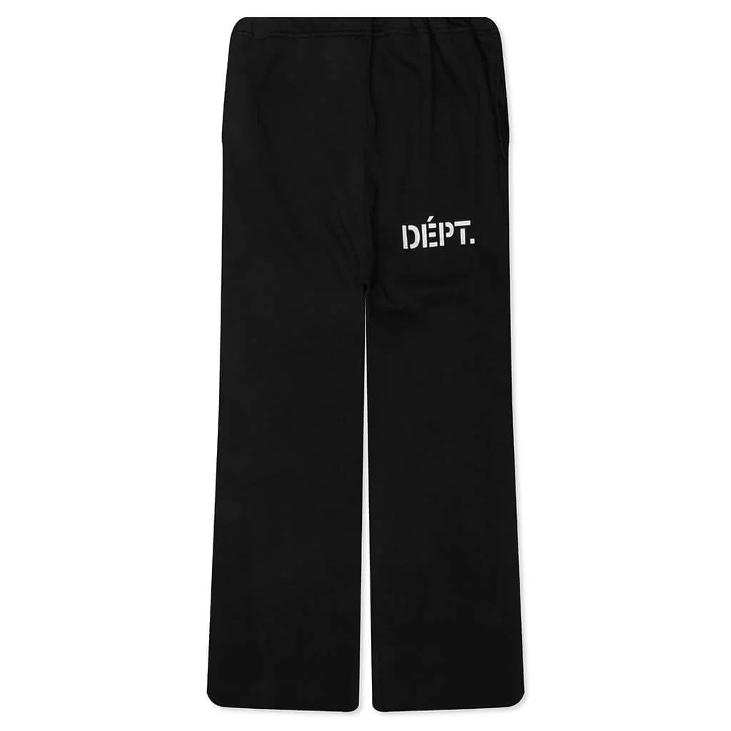 Drop Crotch Sweatpants Vintage Black