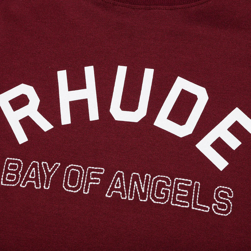 Rhude Lightning Jersey Red White