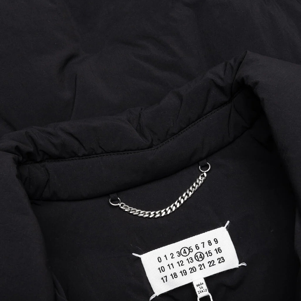 Matte Puffer Jacket Glam Slam Black