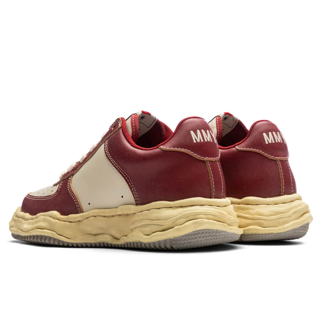 Wayne Low Vintage Leather Red White