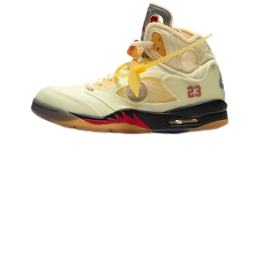 Nike Air Jordan 5 x Off White SP Sail