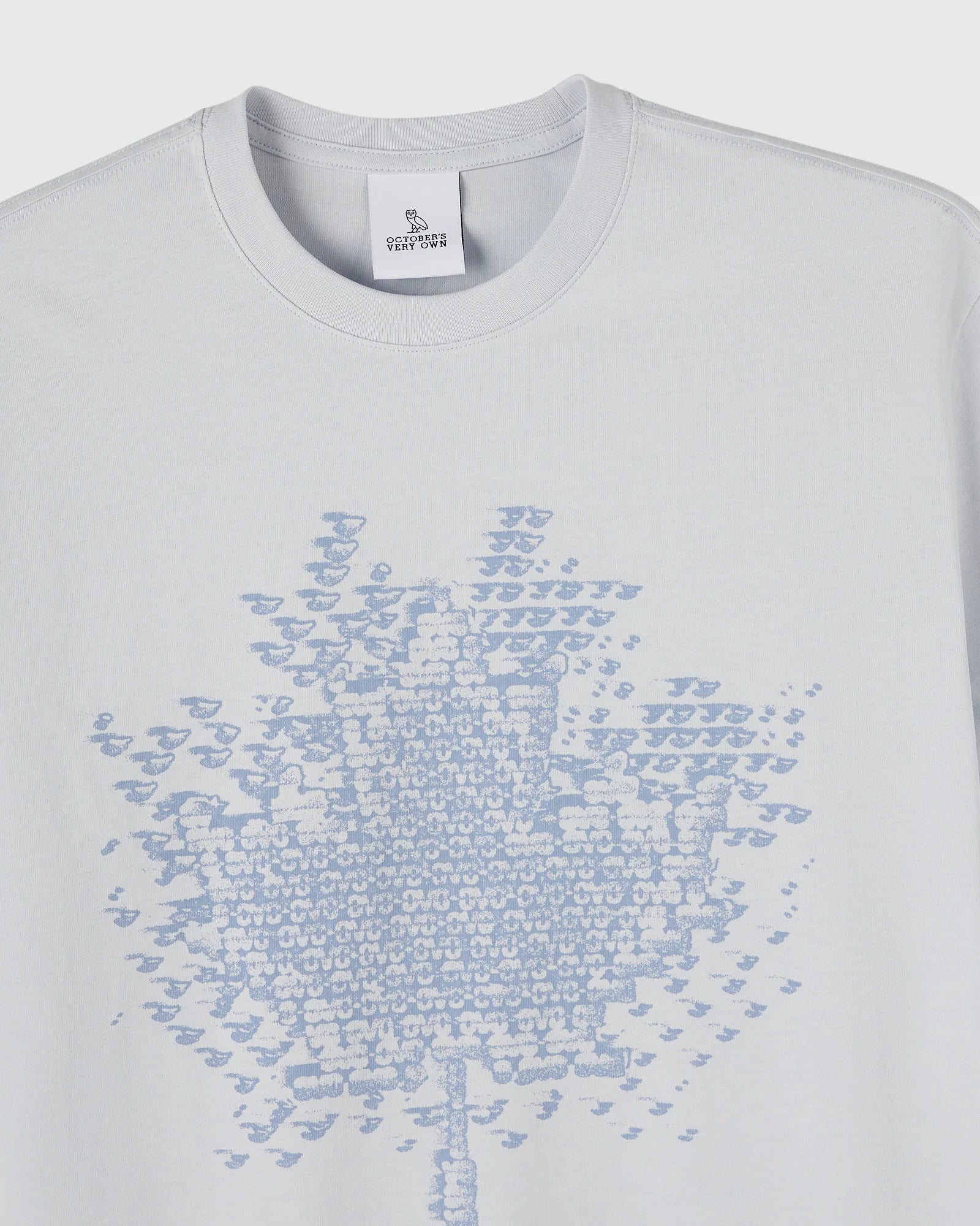Digi Leaf Tee Kyanite Blue