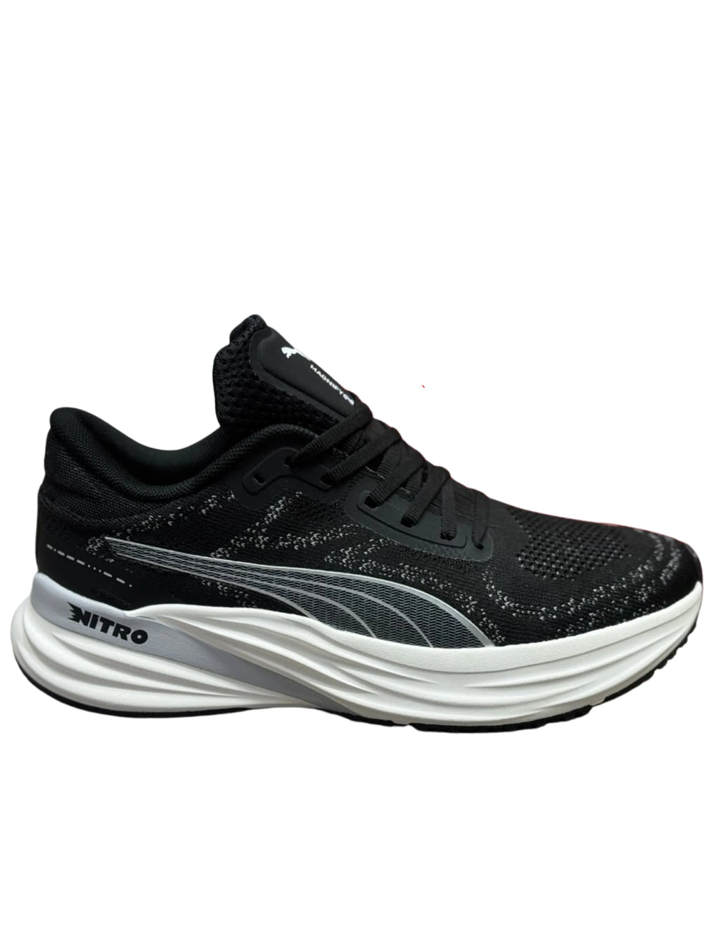 PUMA MAGNIFY NITRO 2 SILVER BLACK WITH WHITE