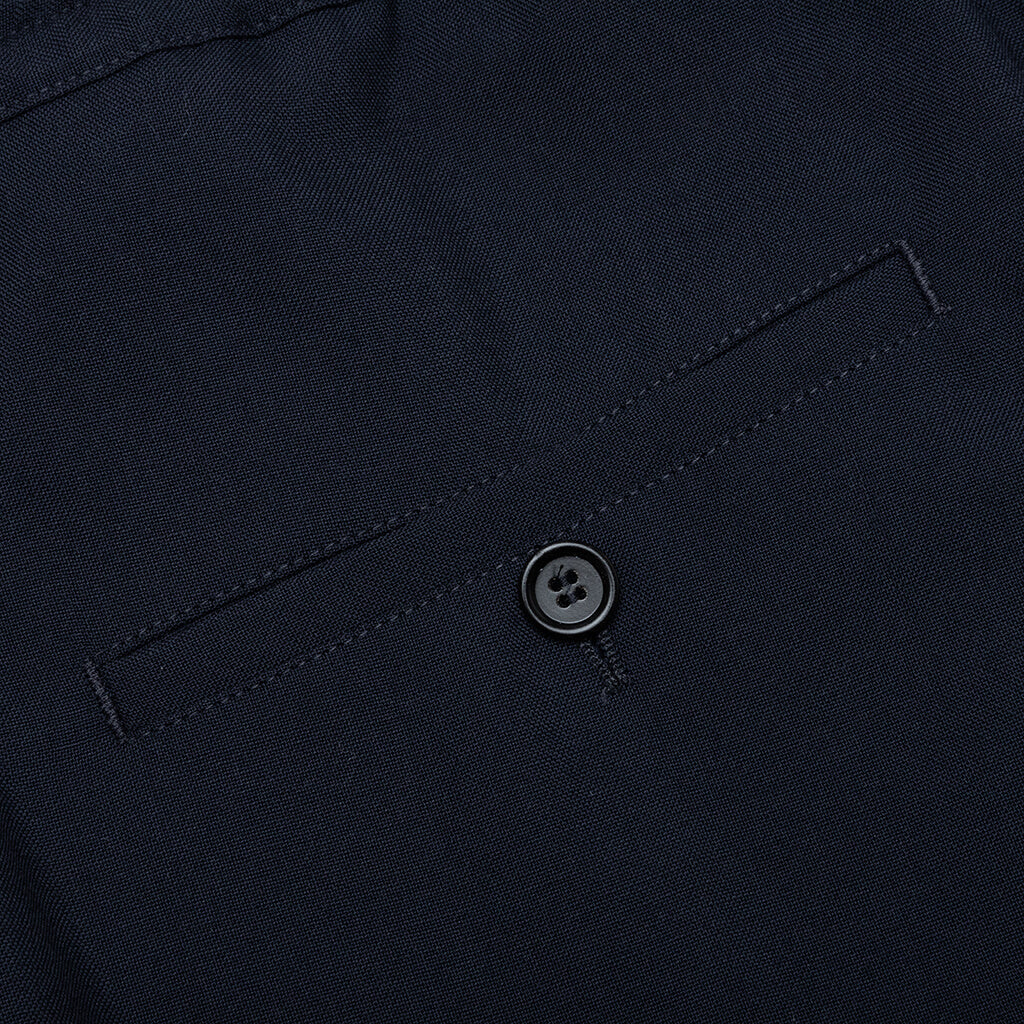 Cropped Pants Blue Black