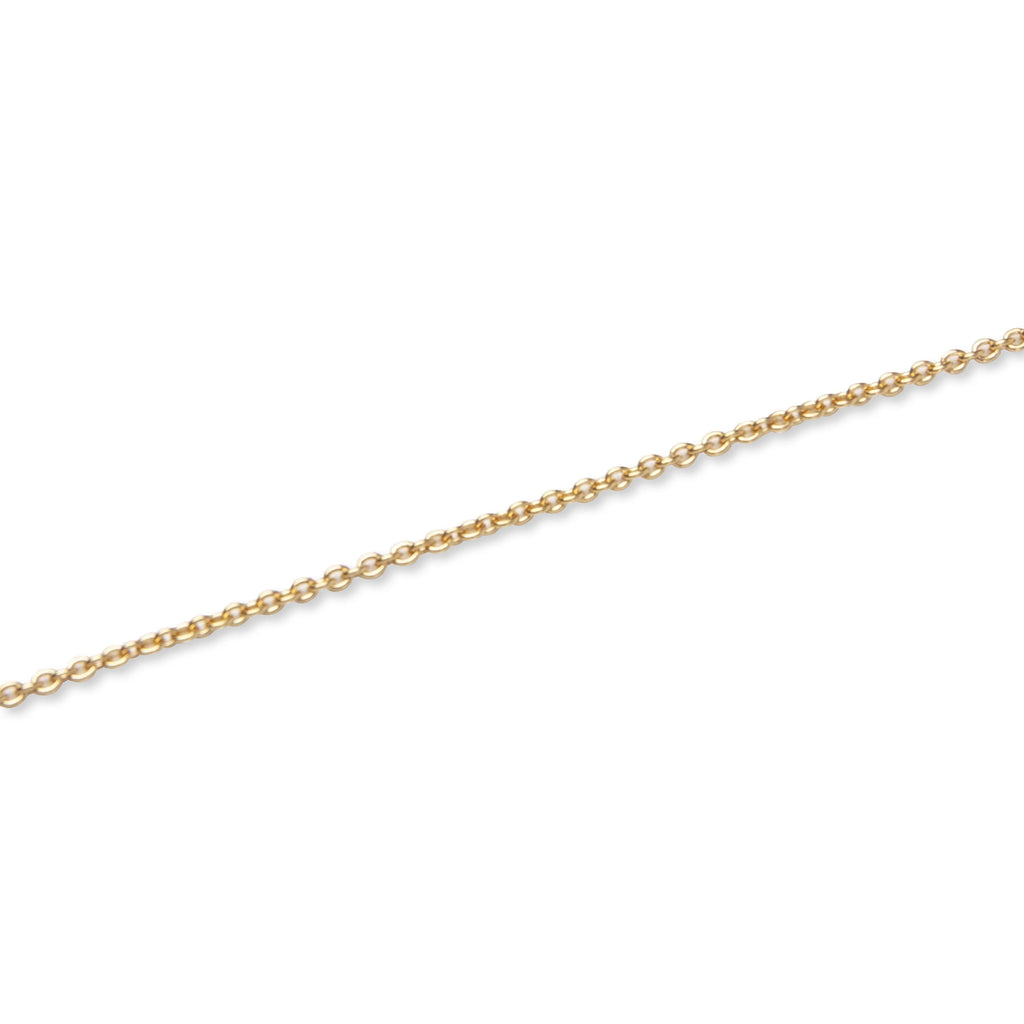 Rolo Chain Gold S925 Sterling Silver with 18K Gold Plating
