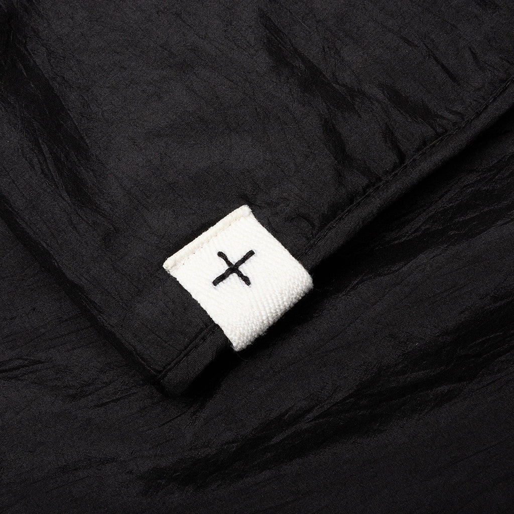 Zip Up Shirt Black