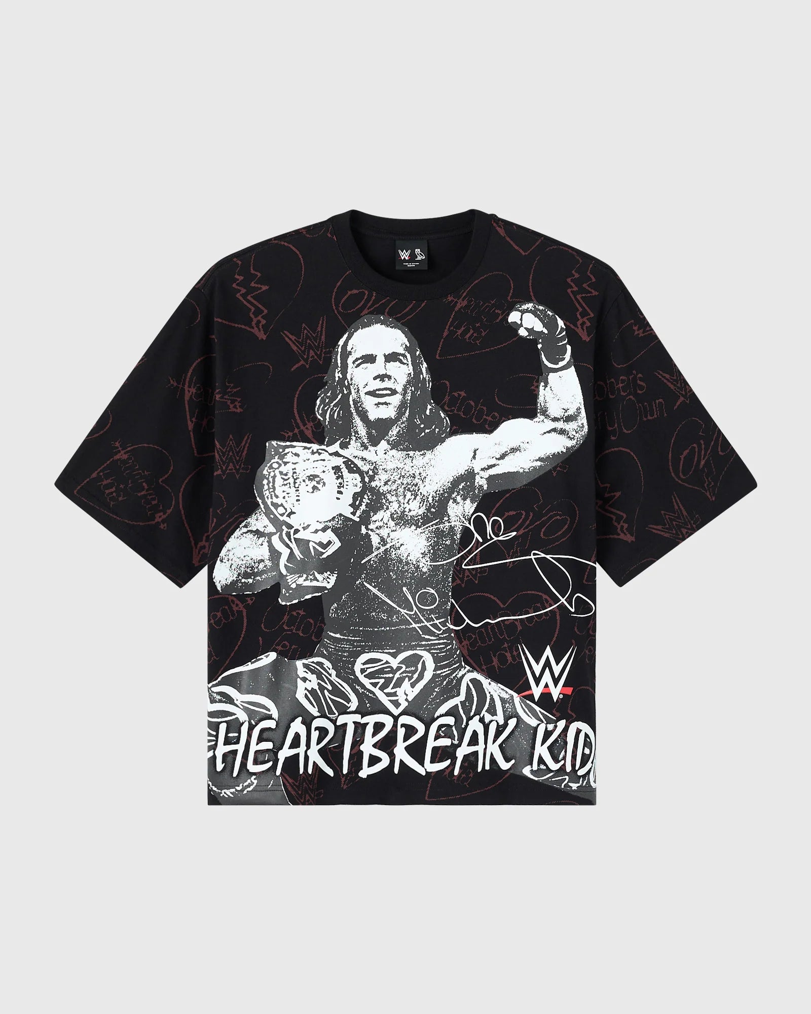WWE Shawn Michaels Tee All Over Print