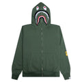 2nd Shark Full Zip Hoodie Green