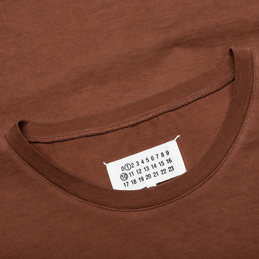Distressed T Shirt Faded Red