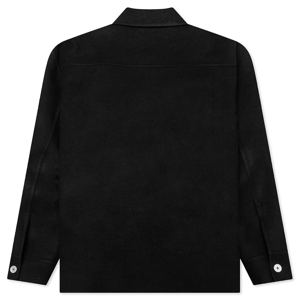 Cashmere Outer Shirt Black
