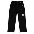 Sweat Pants Combined Cargo Pants Black