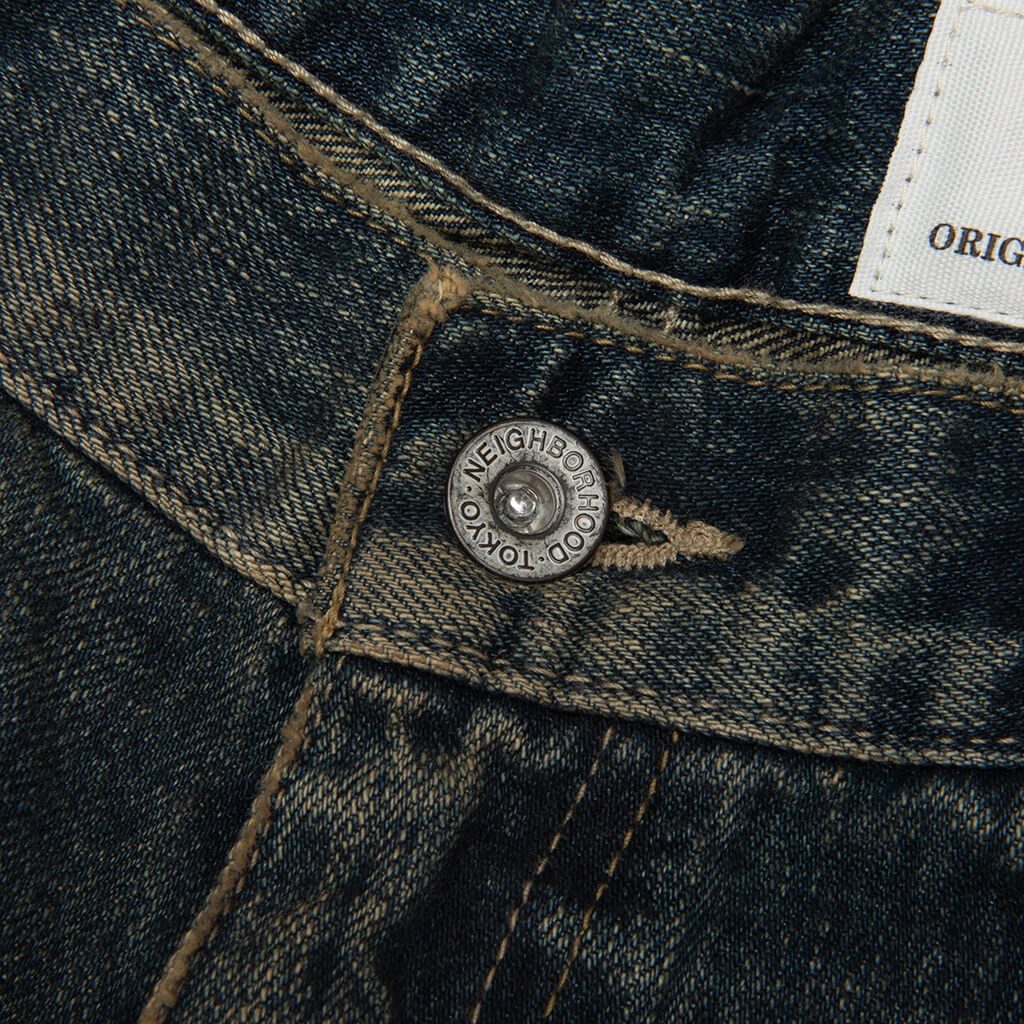 Savage Denim DP Wide Pants Indigo