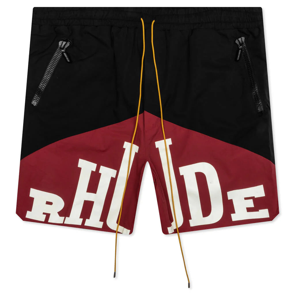 Yachting Short Black Maroon