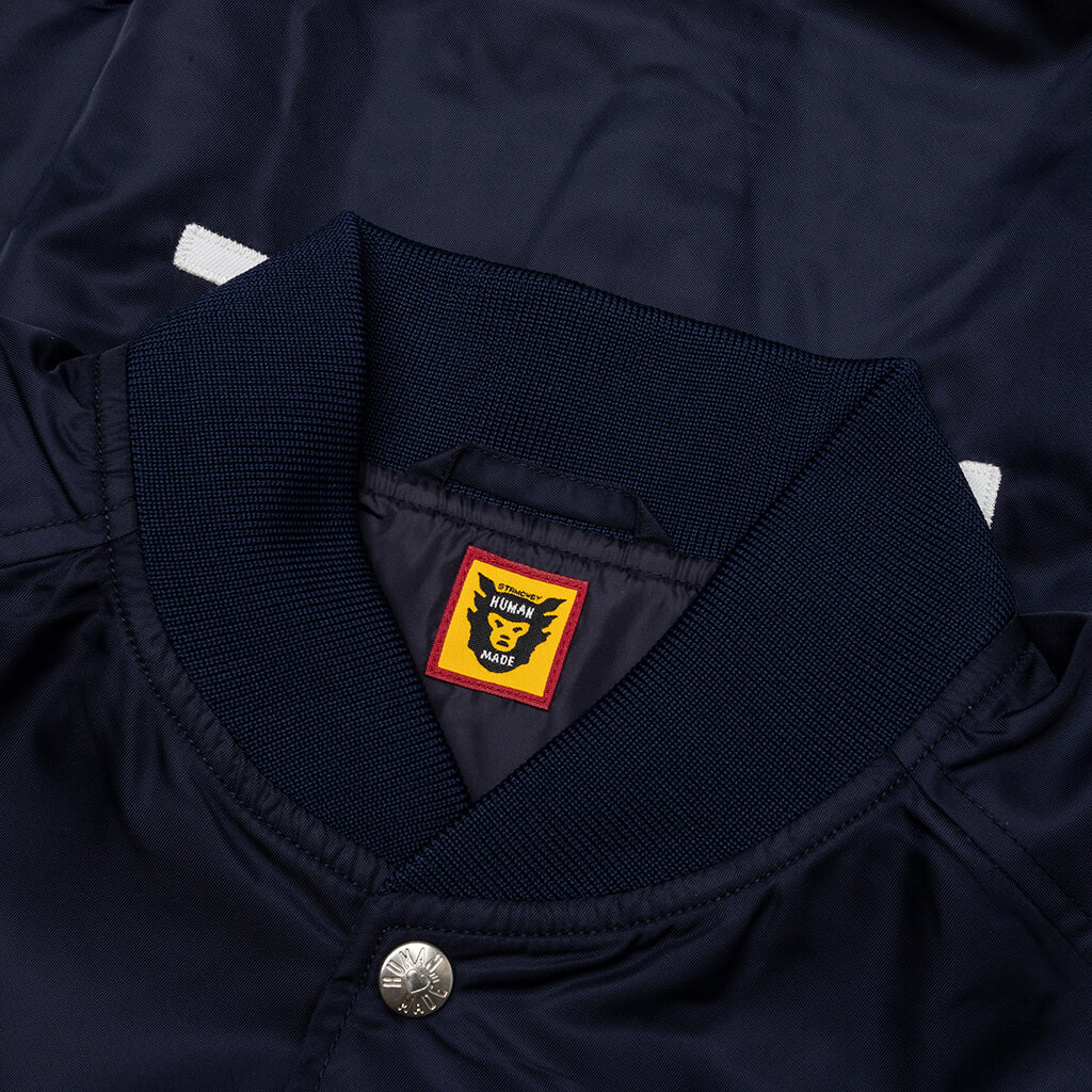 Nylon Stadium Jacket Navy