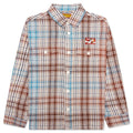 Check Shirt White