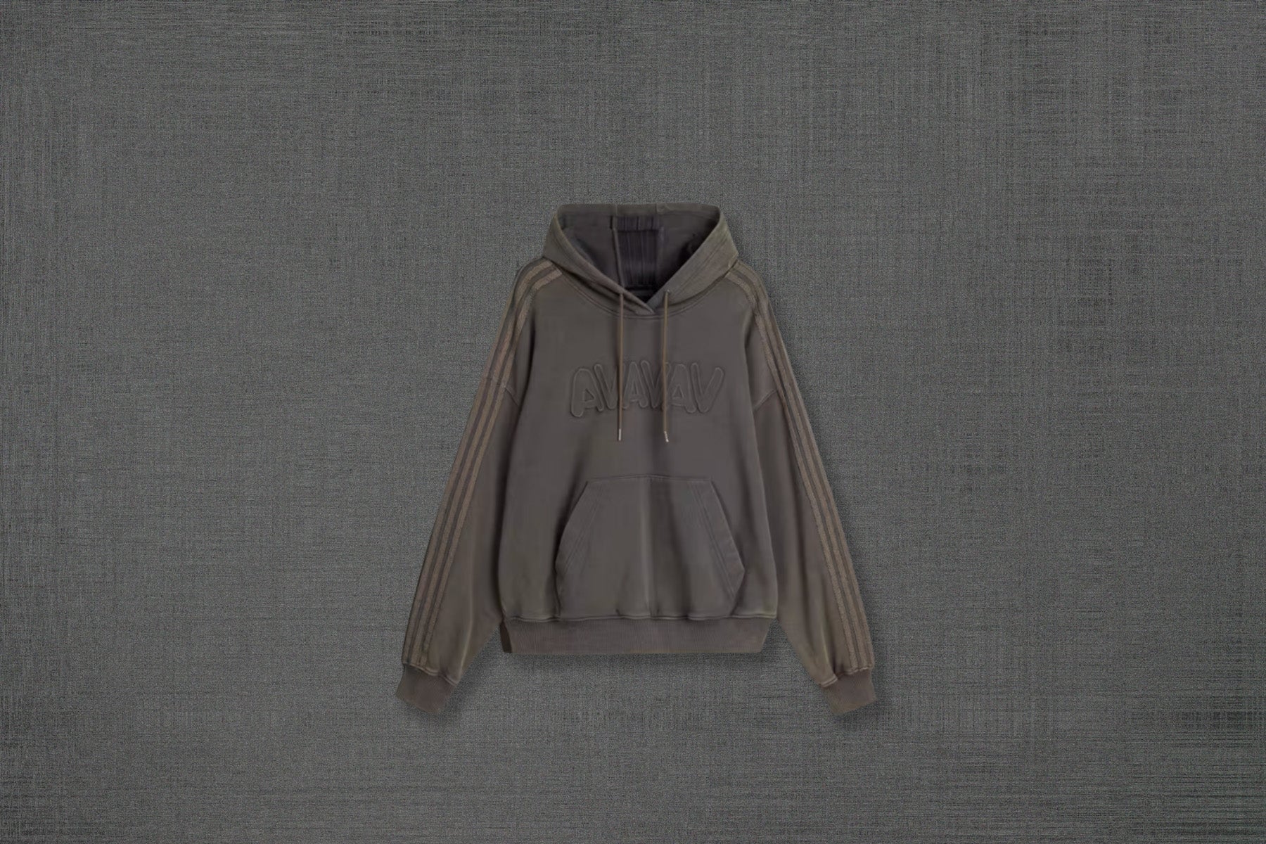 Adidas Originals x Avavav Womens Shoulderless Hoodie Carbon