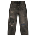Savage Denim DP Wide Pants Black