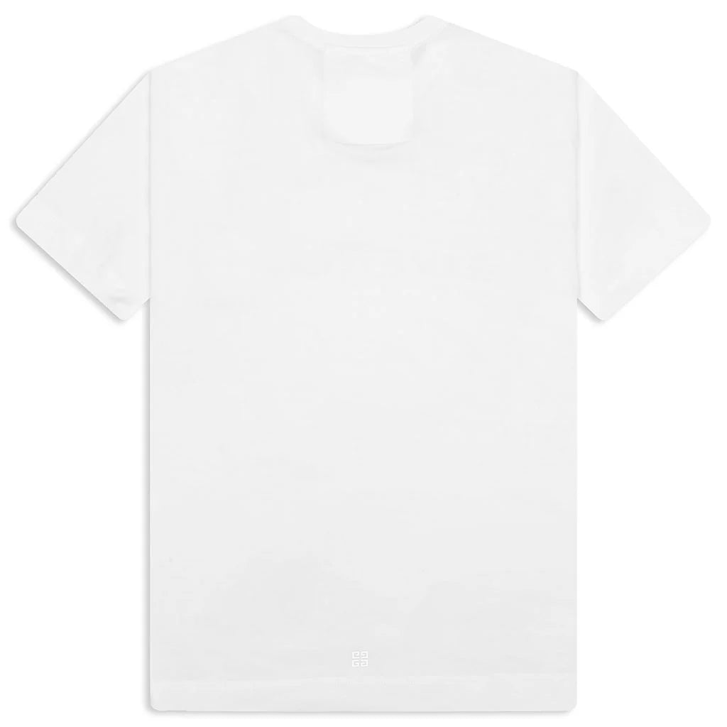 Reflective Slim Fit T Shirt White