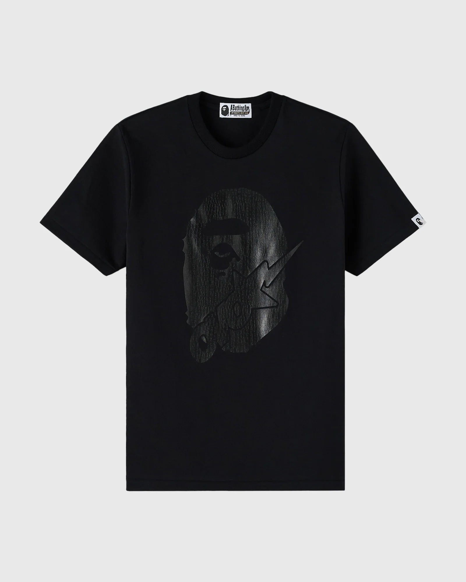 BAPE OVO Sta Crocodile Print Tee Black