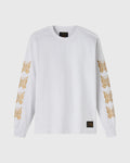 NEEDLES Papillon Long Sleeve Tee White