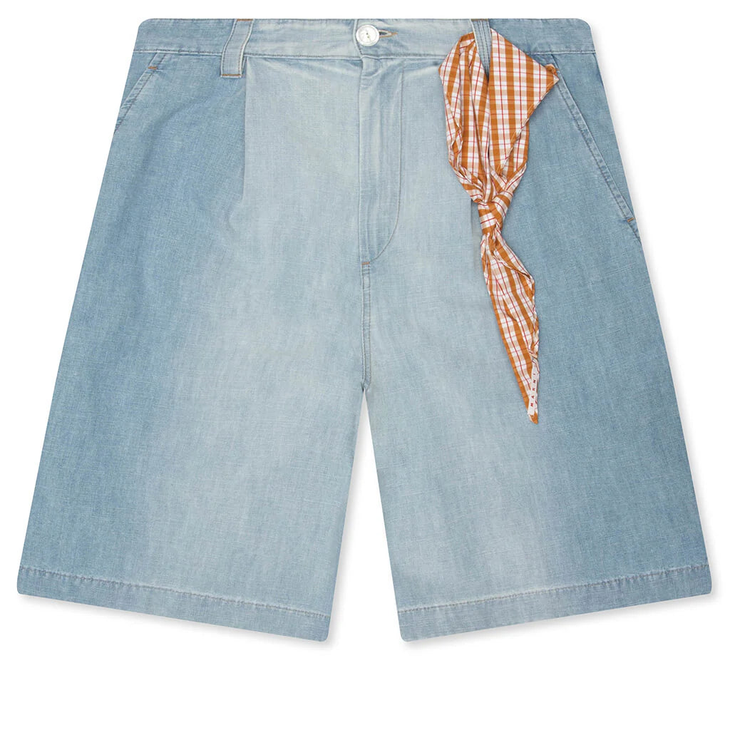 Chambray Shorts Cloud
