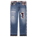 Better with Age x Pendleton Newport Mixed Media Trouser Multi