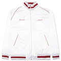 1952 Shiny Raglan Bomber Jacket White