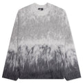 Ombre Knit Sweater Light Grey