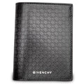 Leather 72 Monogram Card Holder Dark Grey