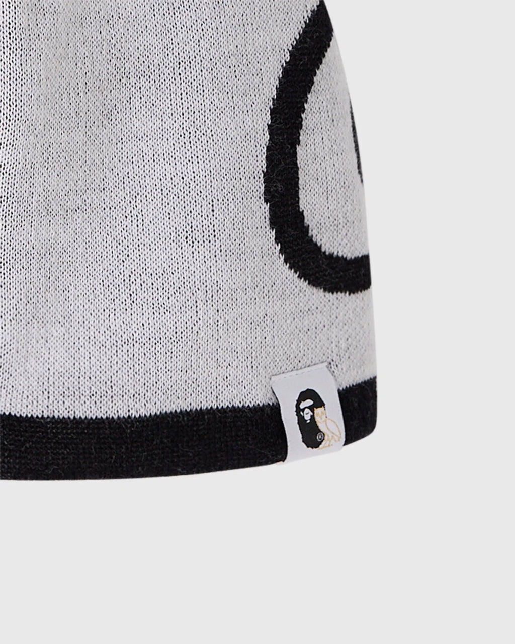 BAPE OVO Sta Logo Beanie White