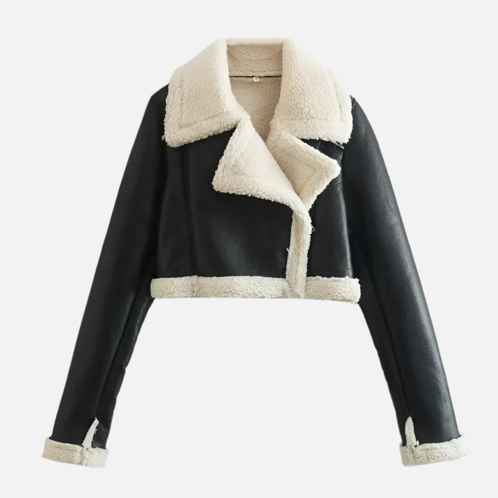 Jaqueta Cropped Pelinho