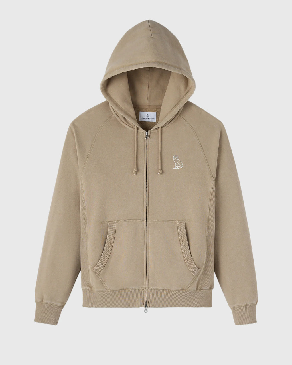 Muskoka Raglan Full Zip Hoodie Sandstone