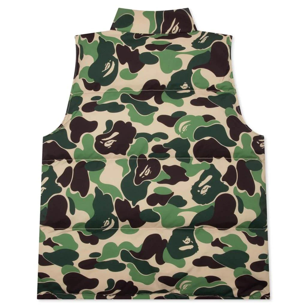 Abc Camo Reversible Down Vest Green