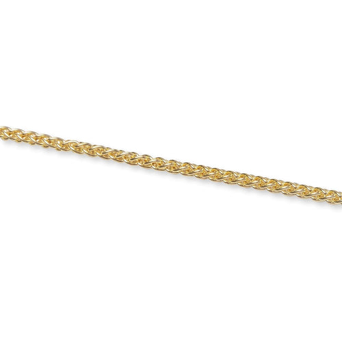 Spike Chain Gold S925 Sterling Silver with 18K Gold Plating