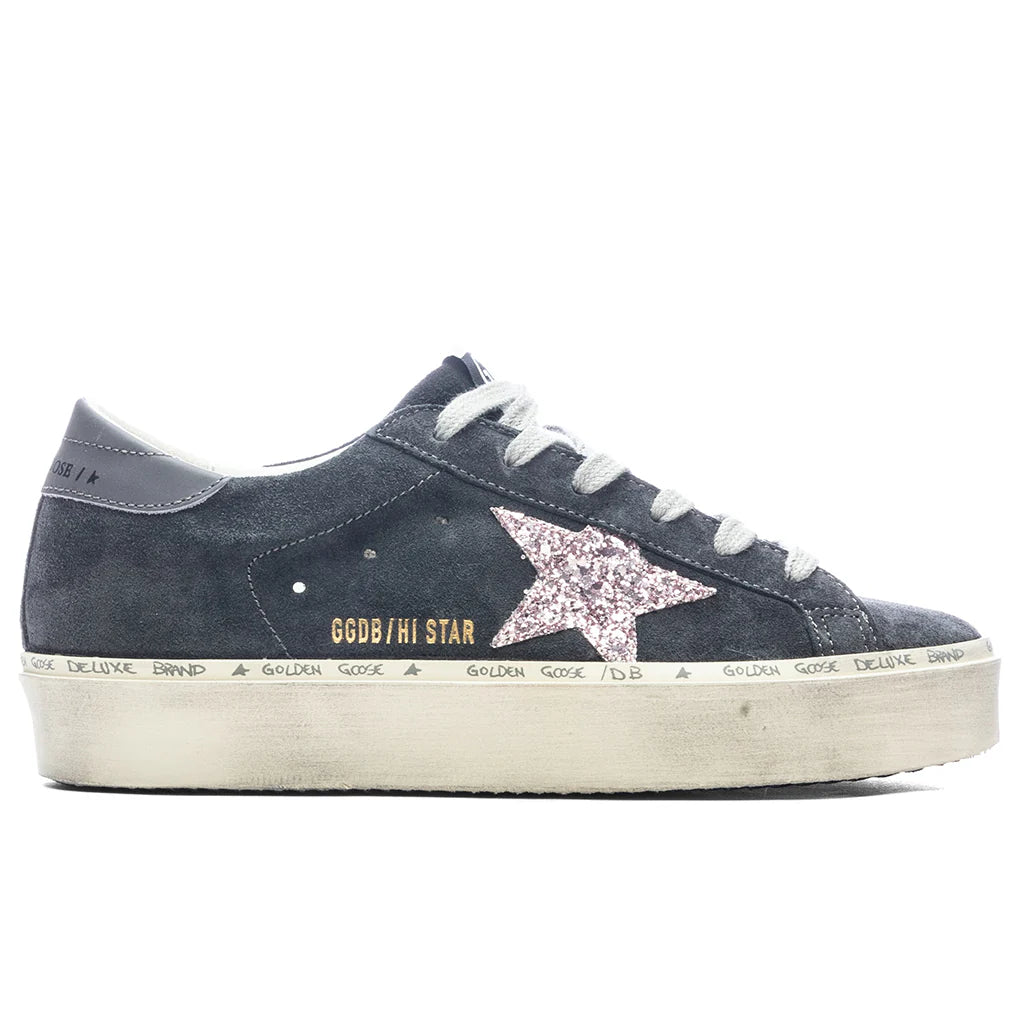 Womens Hi Star Asphalt Pink Grey