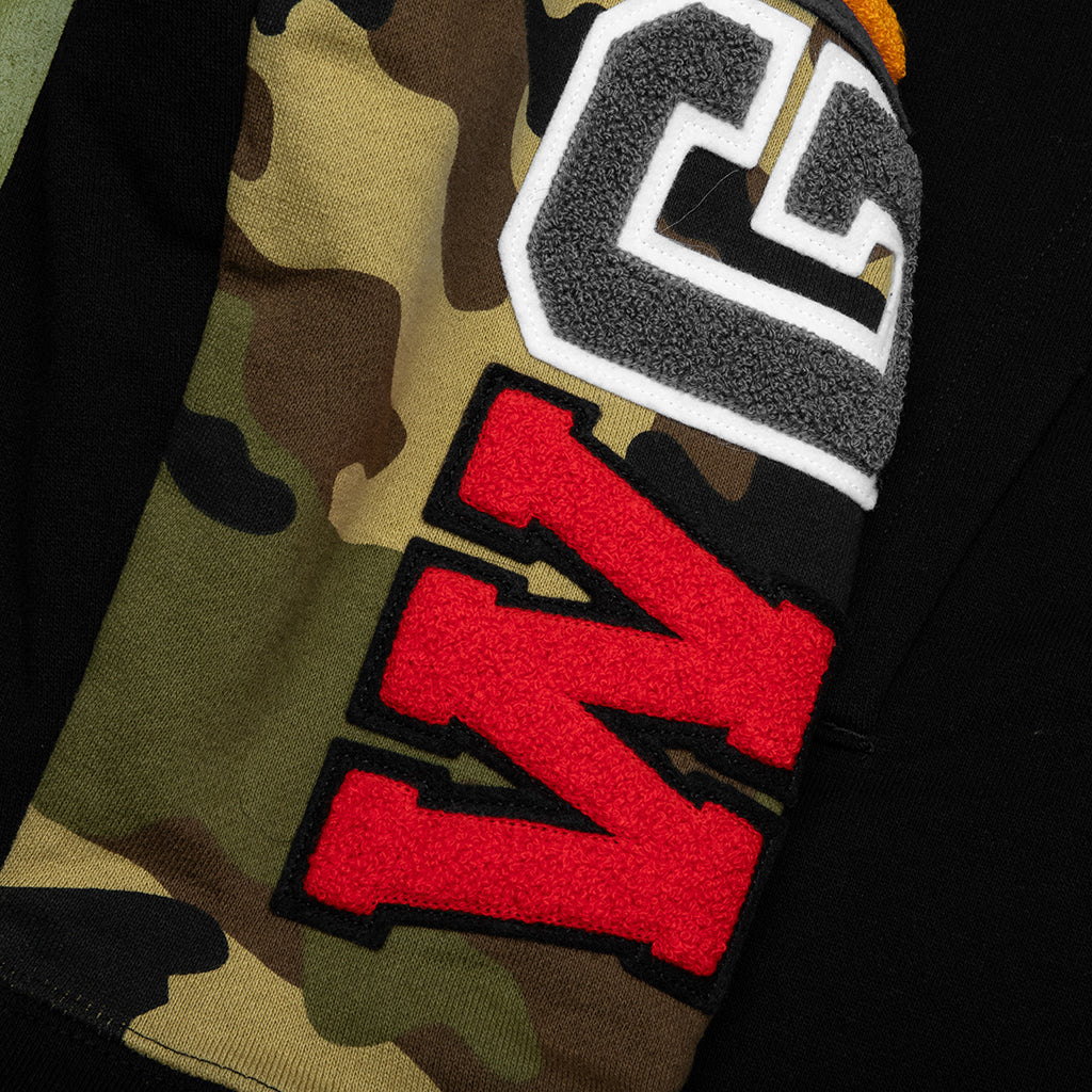1st Shark Full Zip Hoodie Black