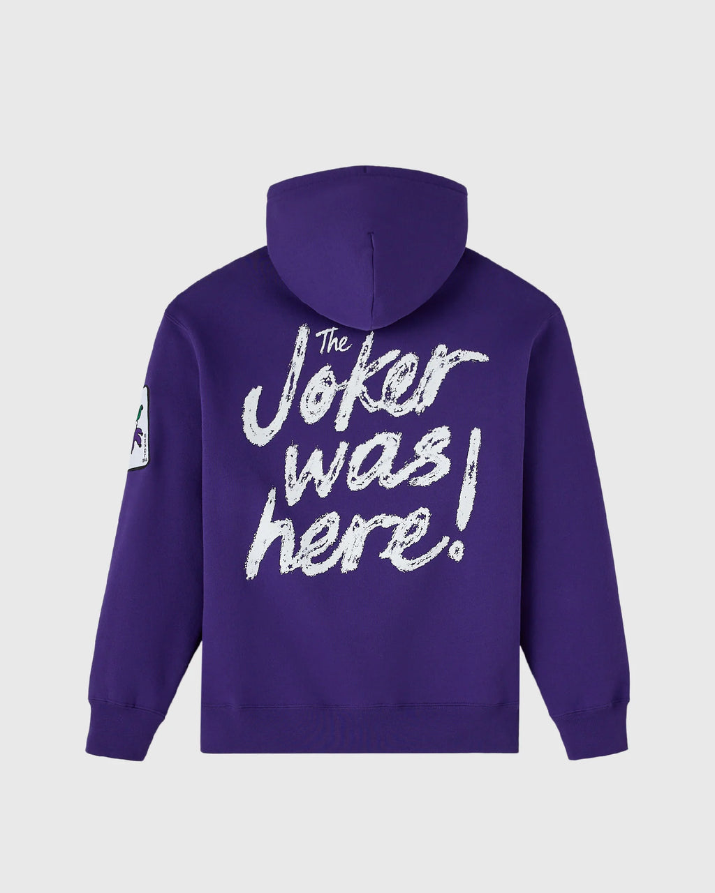 The Joker Defaced Hoodie Violet