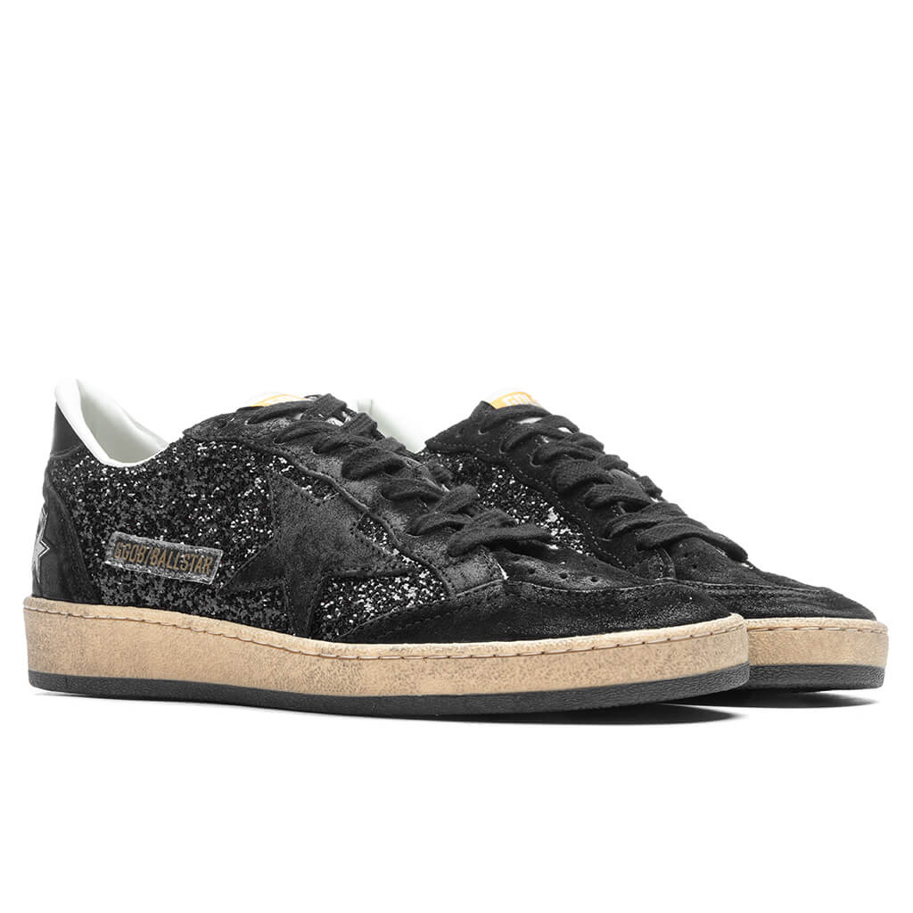 Womens Ball Star Toe Star and Spur Black