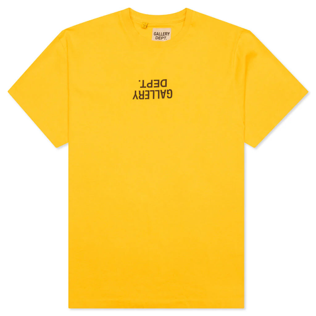 Fucked Up Logo Tee Gold