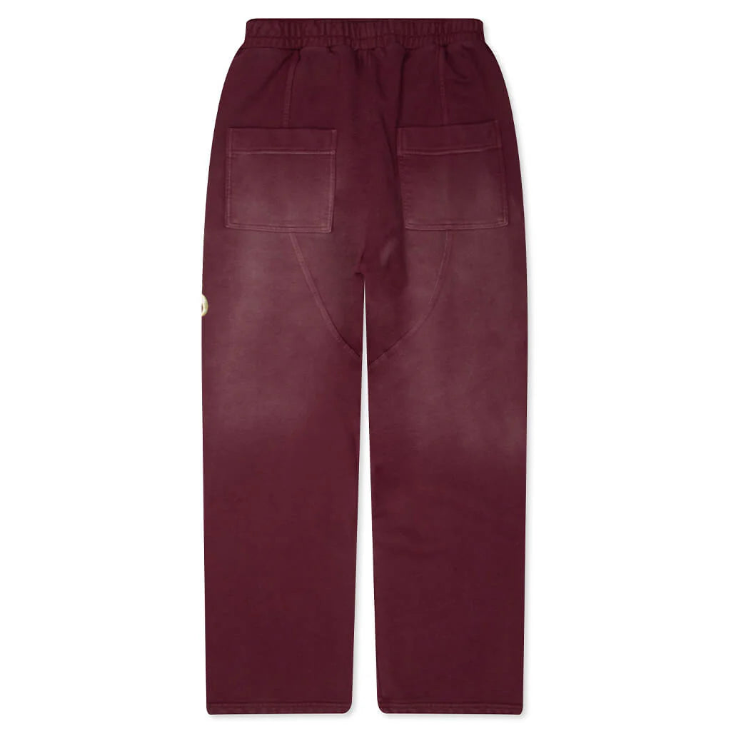 Barriers Cowrie Shell Sweatpant Maroon