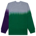 Garment Dye Cotton Jersey L S T Shirt Green