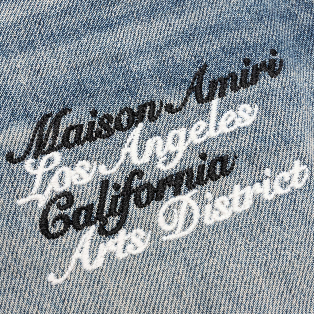 Varsity Tiger Straight Jean Vintage Indigo