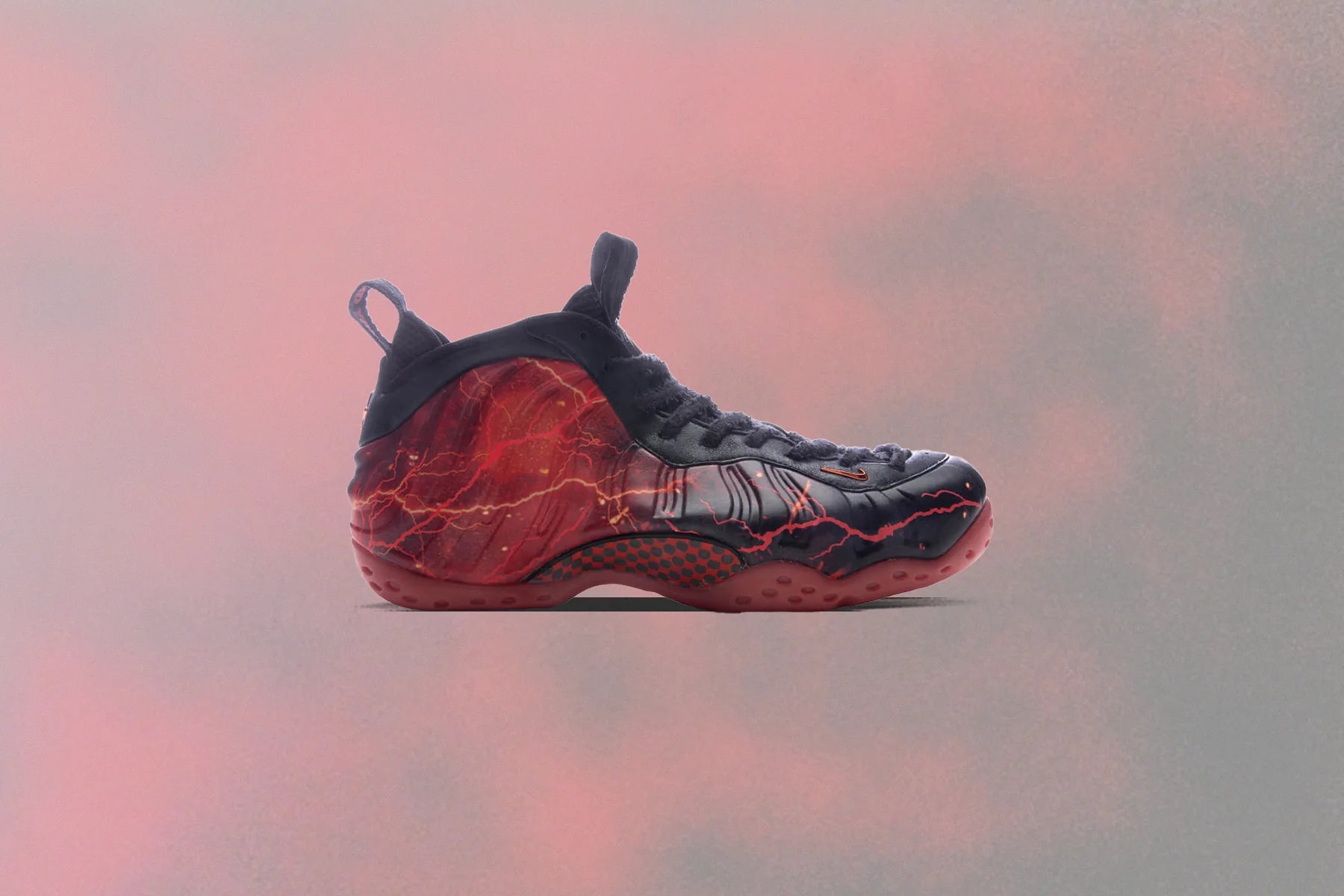 Nike x Stranger Things Air Foamposite One Vecna Black Bright Crimson Off Noir