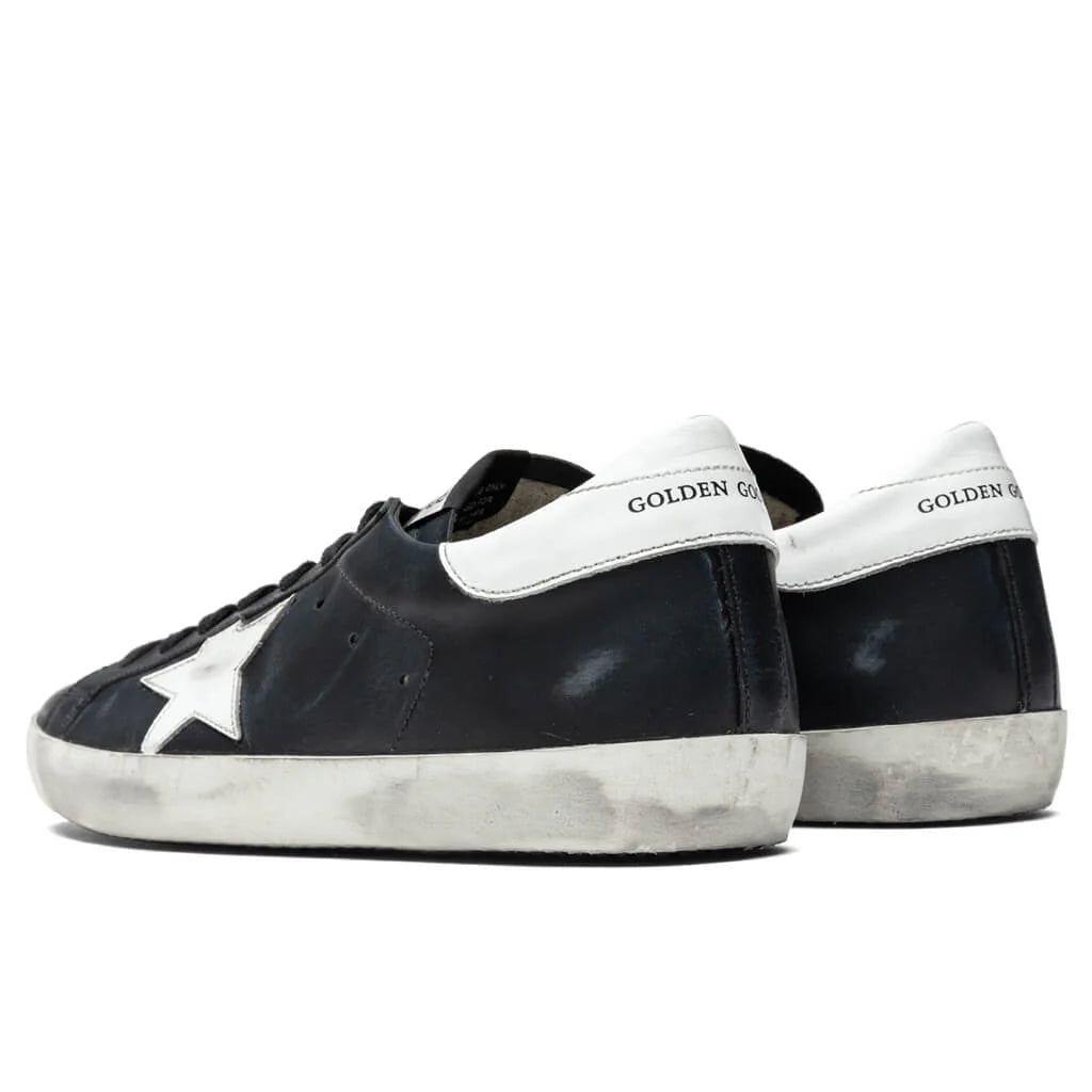Super Star Sneakers Black White