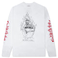The World Is Ours L S Tee Clean White