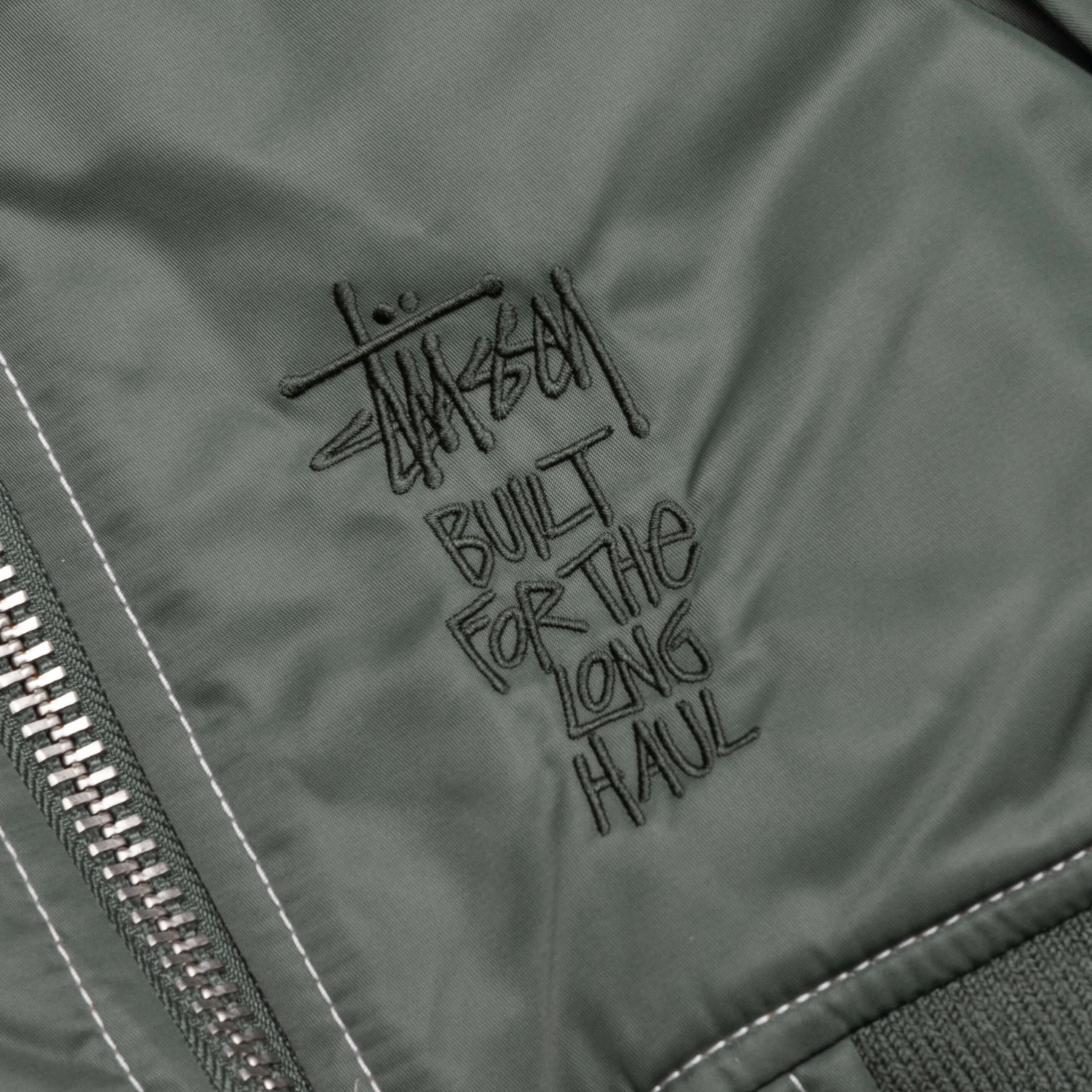Built Bomber Jacket Green
